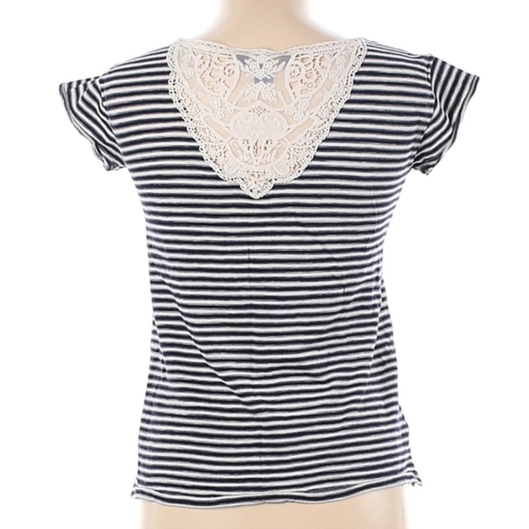 POLO BY RALPH LAUREN,  SIZE LARGE, BLUE STRIPED PRINT - Picture 2 of 2